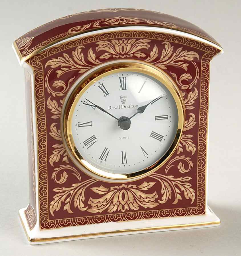 Tennyson Quartz Clock by Royal Doulton-1