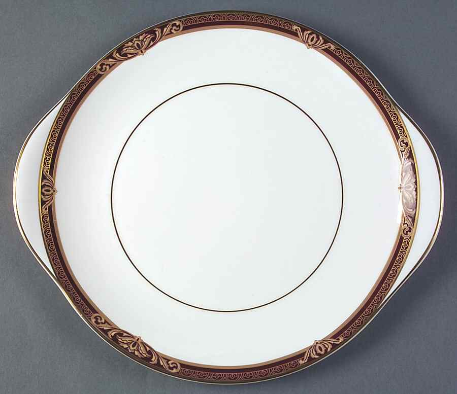 Tennyson Handled Cake Plate by Royal Doulton-1
