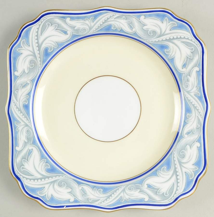 The Tewkesbury Square Salad Plate by Royal Doulton-1
