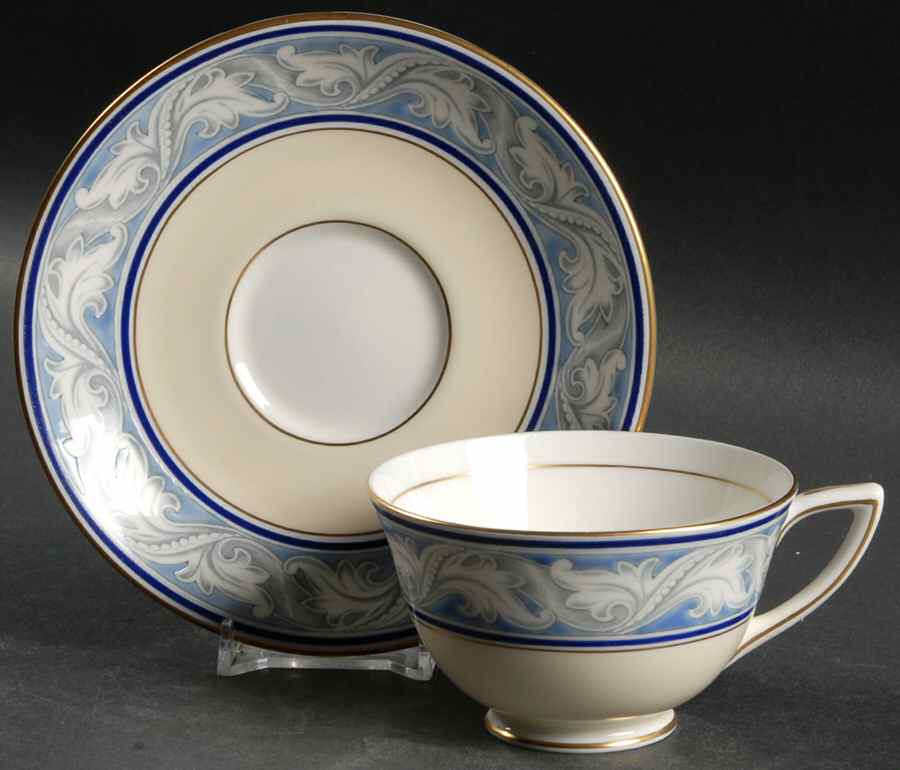 The Tewkesbury Footed Cup & Saucer Set by Royal Doulton-1