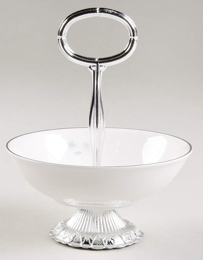 Thistledown 6"-7" Handled Footed Nut Dish HC by Royal Doulton-1