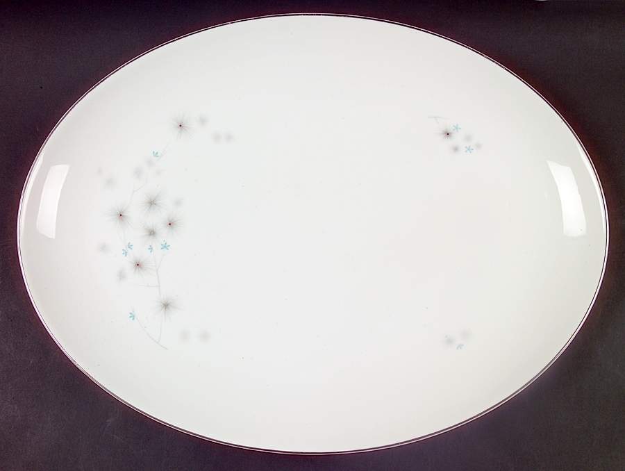 Thistledown 16" Oval Serving Platter by Royal Doulton-1