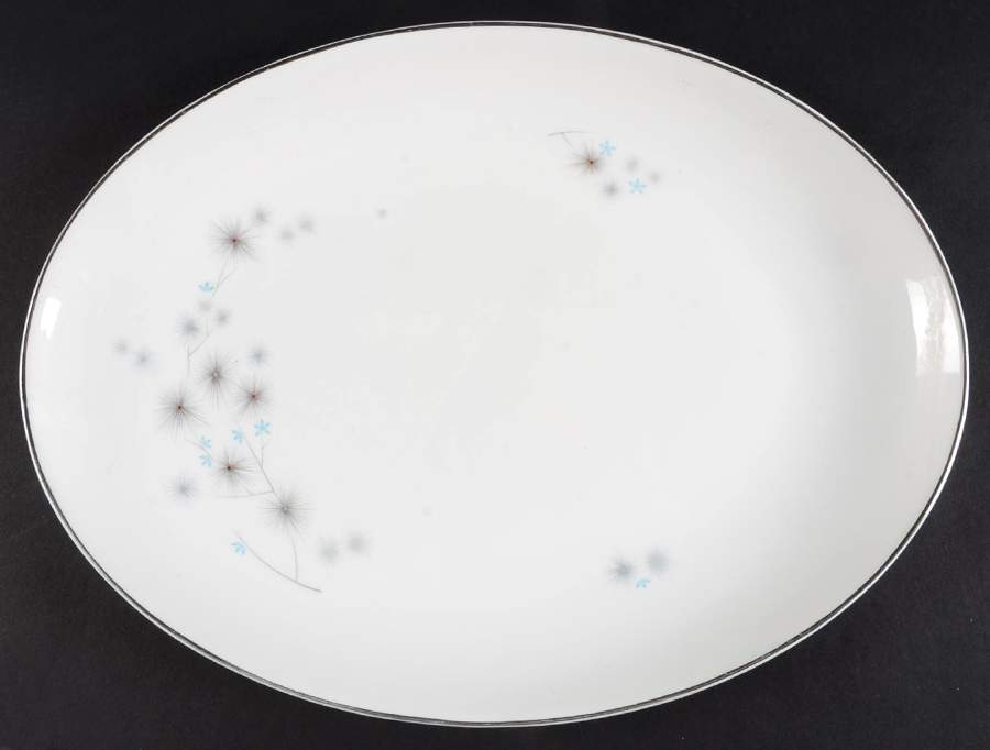 Thistledown 13" Oval Serving Platter by Royal Doulton-1