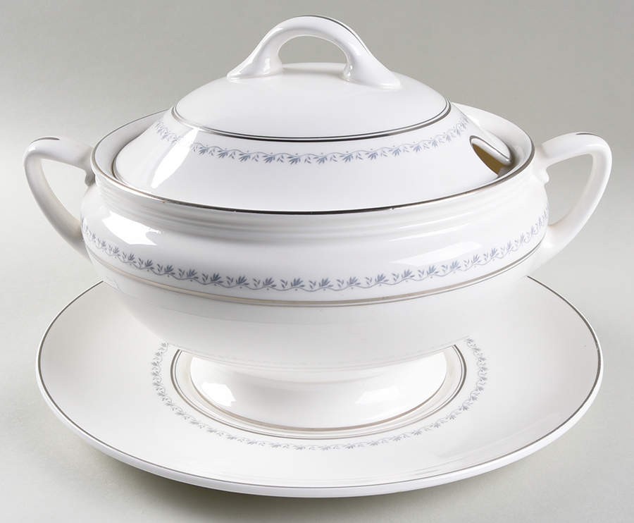 Tiara Tureen & Lid w/Underplate by Royal Doulton-1
