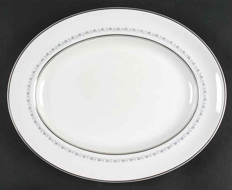 Tiara 12" Oval Serving Platter by Royal Doulton-1