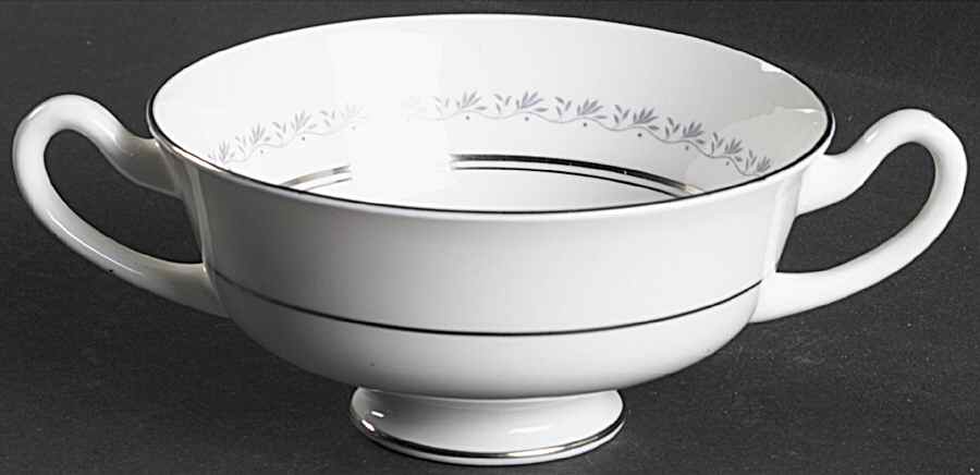 Tiara Footed Cream Soup Bowl by Royal Doulton-1