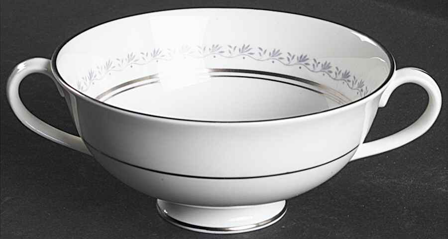 Tiara Footed Cream Soup Bowl by Royal Doulton-1