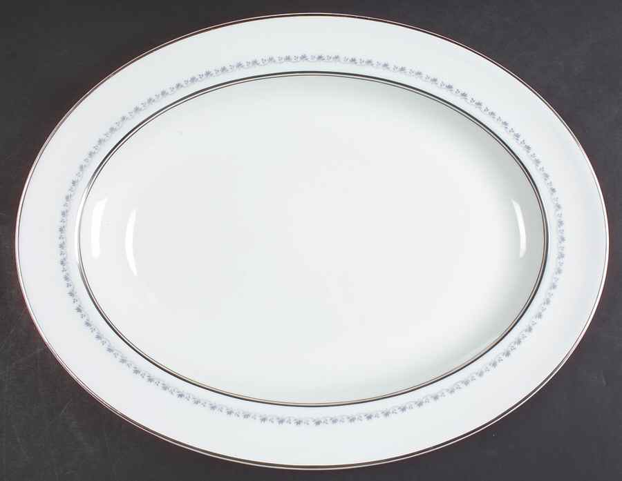 Tiara 16" Oval Serving Platter by Royal Doulton-1