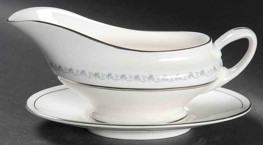 Tiara Gravy Boat & Underplate by Royal Doulton-1