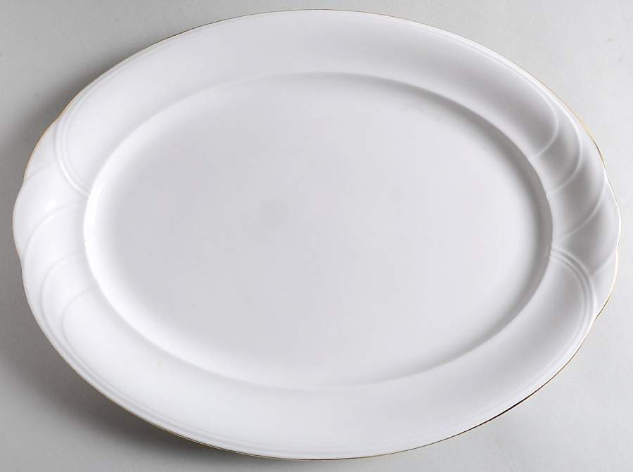 Tiara 16" Oval Serving Platter by Royal Doulton-1