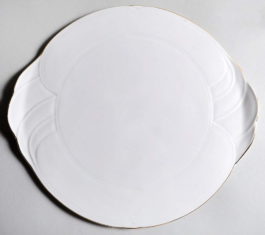 Tiara Handled Cake Plate by Royal Doulton-1