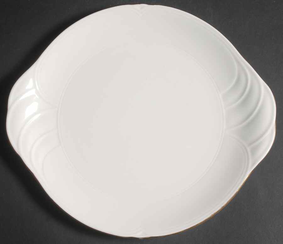 Tiara Handled Cake Plate by Royal Doulton-1