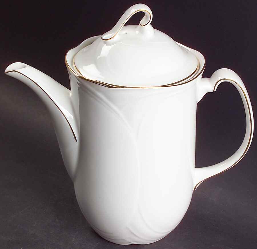 Tiara Coffee Pot & Lid by Royal Doulton-1