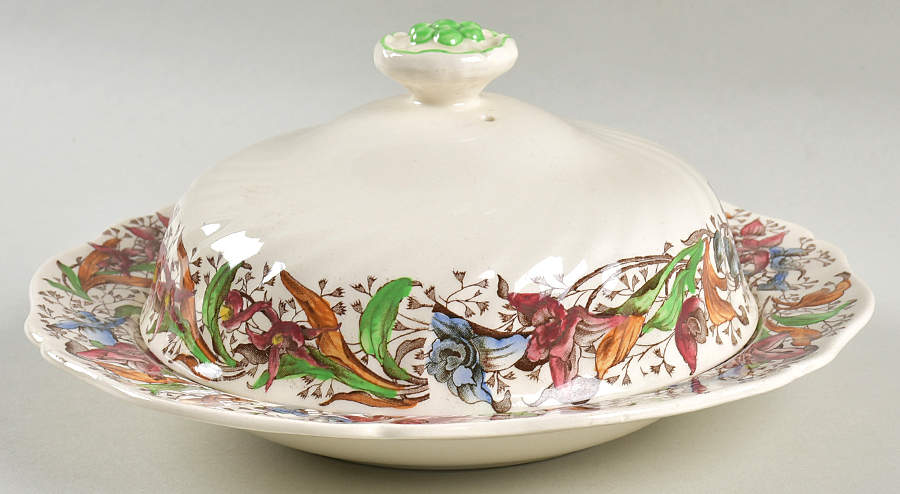 Tintern Round Covered Butter by Royal Doulton-1