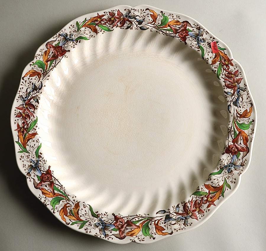 Tintern Large Chop Plate (Round Platter) by Royal Doulton-1
