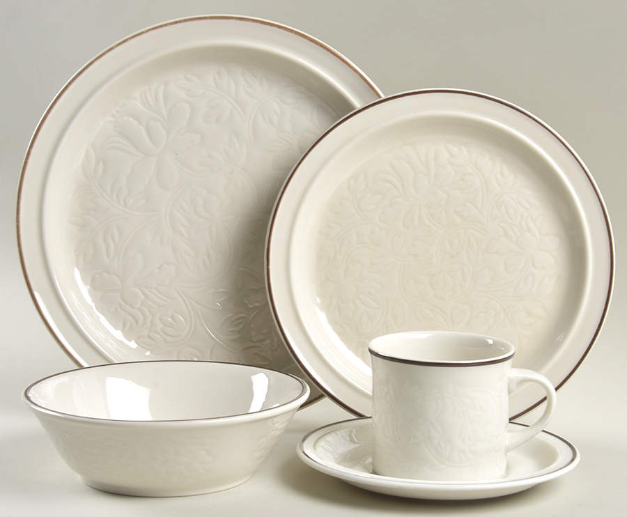 Ting Brown 5 Piece Place Setting by Royal Doulton-1
