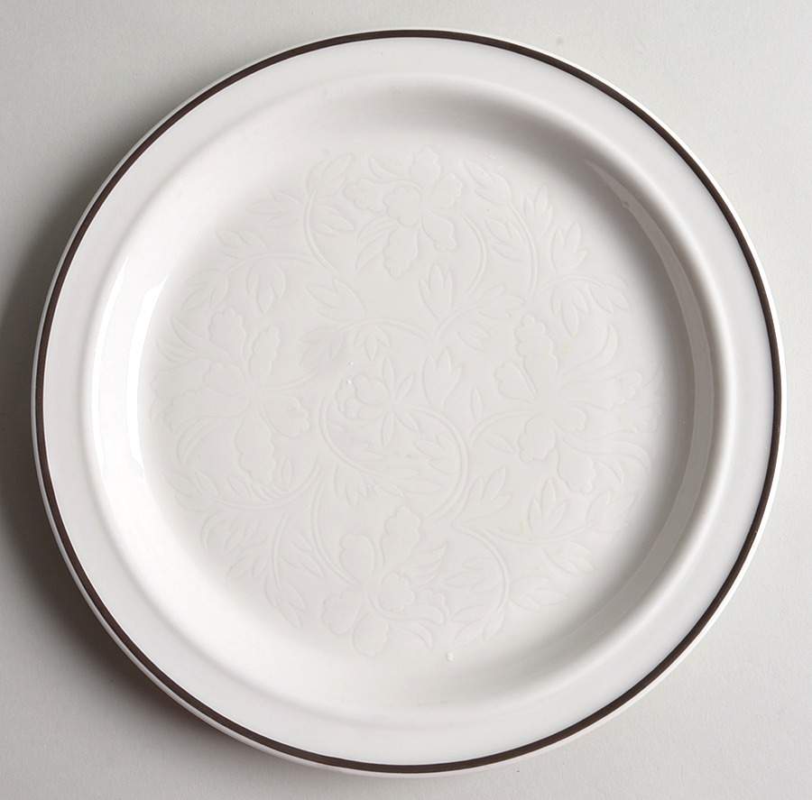 Ting Brown Luncheon Plate by Royal Doulton-1