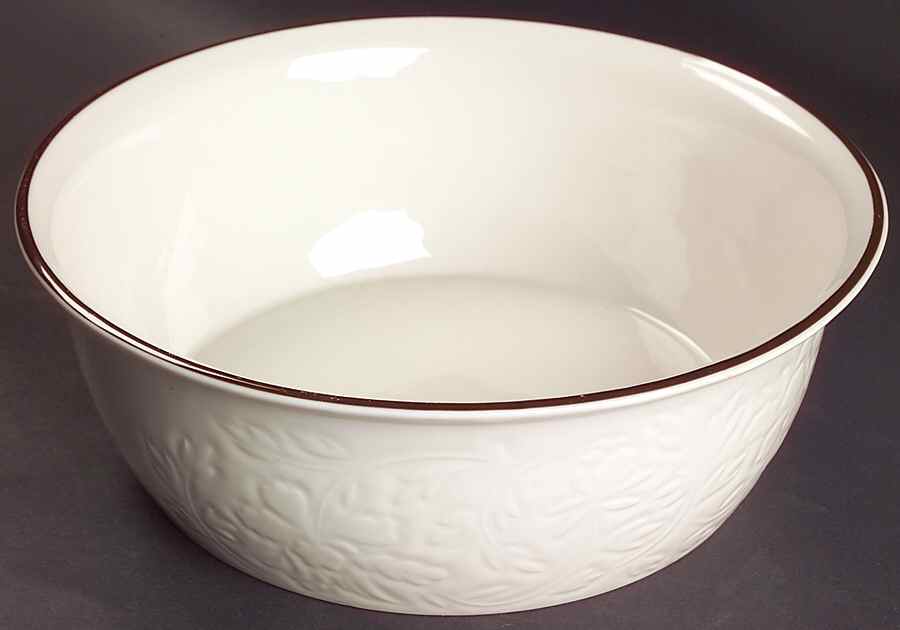Ting Brown 9" Salad Serving Bowl by Royal Doulton-1