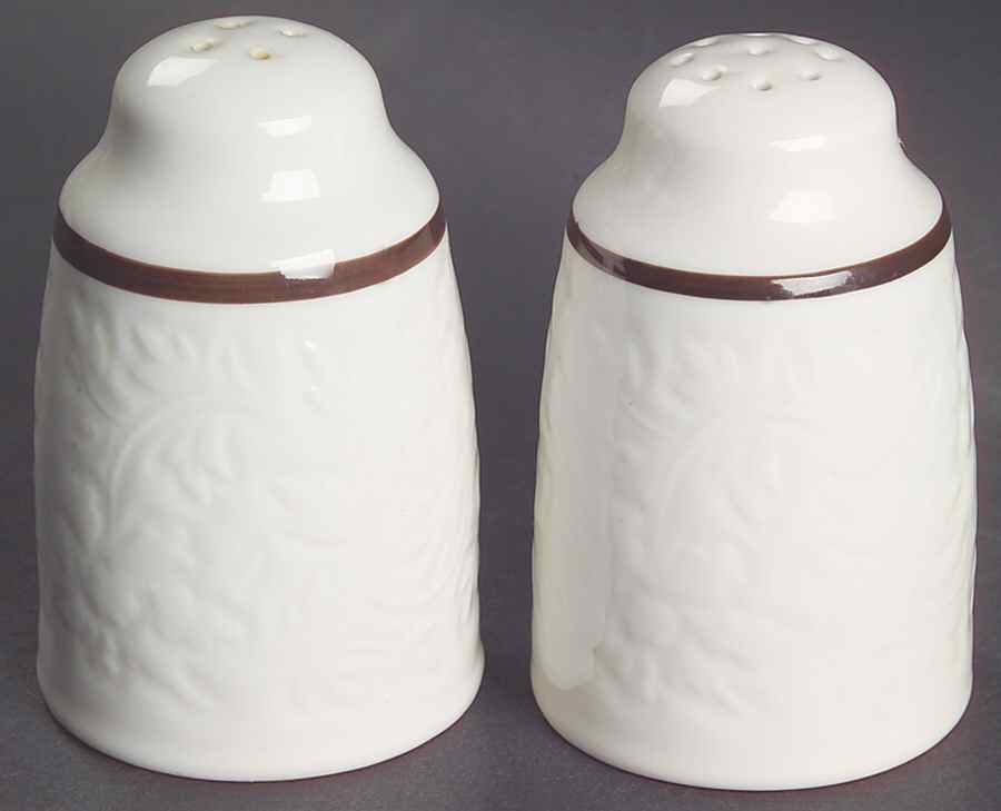 Ting Brown Salt & Pepper Set by Royal Doulton-1