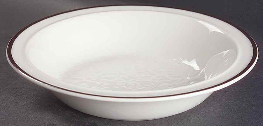Ting Brown Rim Soup Bowl by Royal Doulton-1