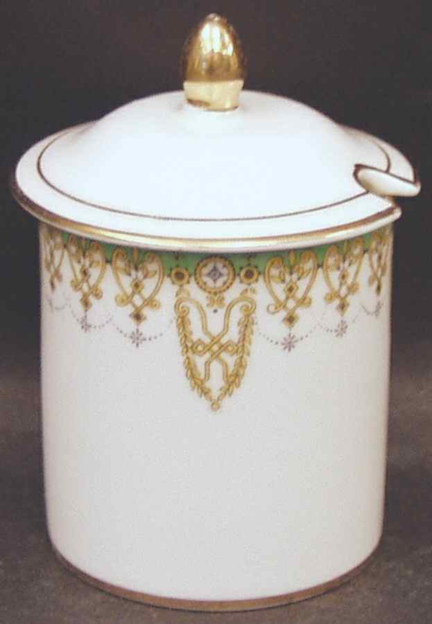 Tivoli Mustard Jar & Lid by Royal Doulton-1