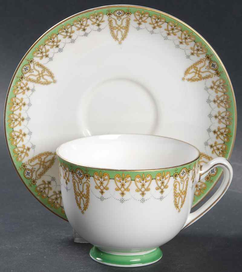 Tivoli Footed Cup & Saucer Set by Royal Doulton-1