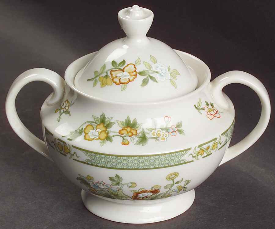 Tonkin Sugar Bowl & Lid by Royal Doulton-1