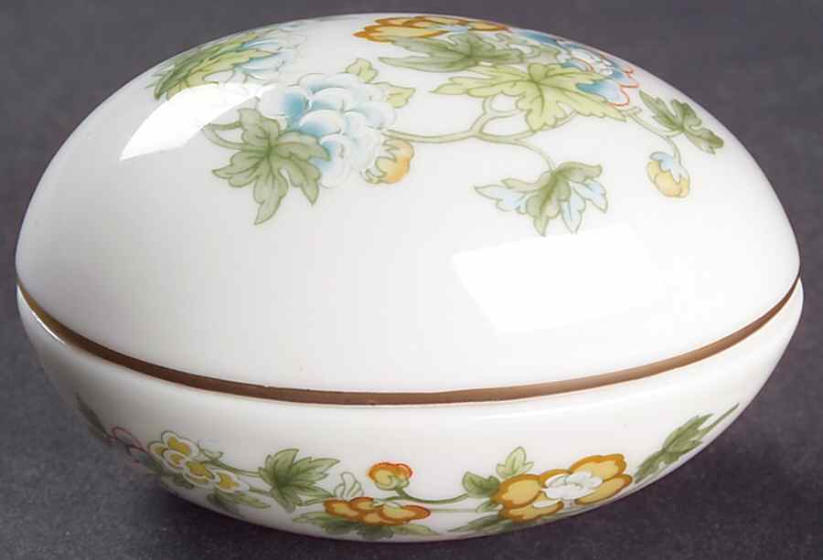 Tonkin Small Egg Box & Lid by Royal Doulton-1