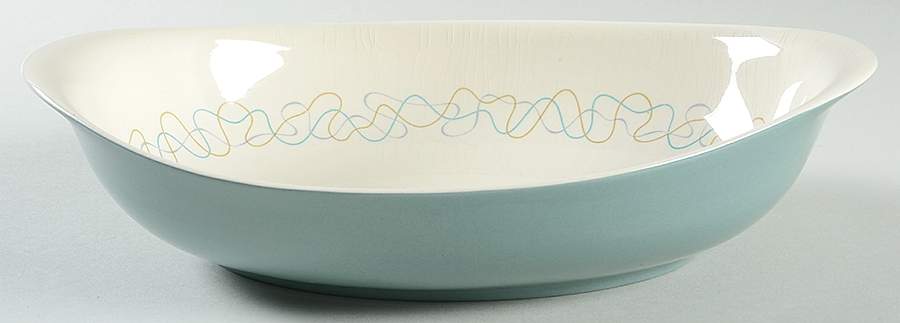Tracery 9" Oval Vegetable Bowl by Royal Doulton-1