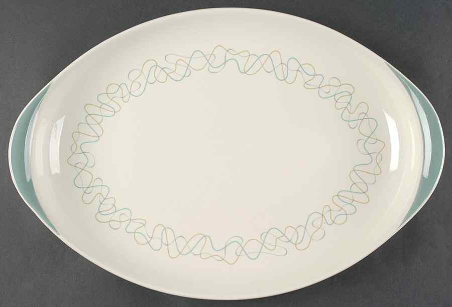 Tracery 17" Oval Serving Platter by Royal Doulton-1