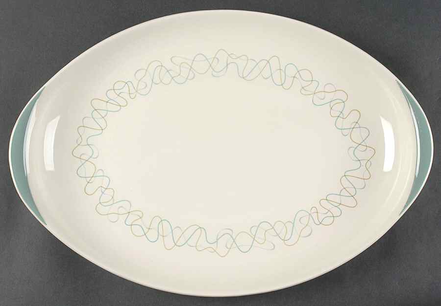Tracery 14" Oval Serving Platter by Royal Doulton-1