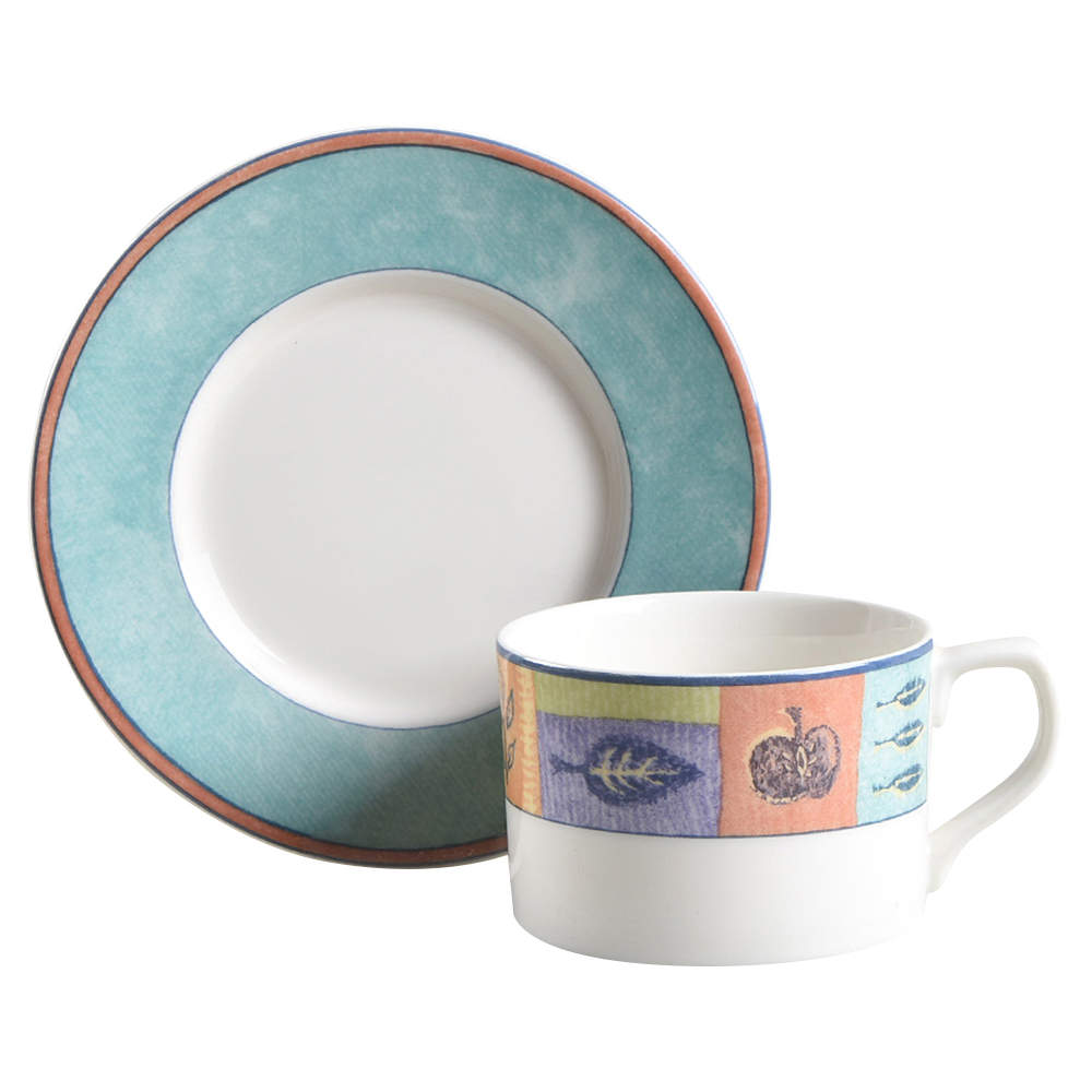 Trailfinder Flat Cup & Saucer Set by Royal Doulton-1