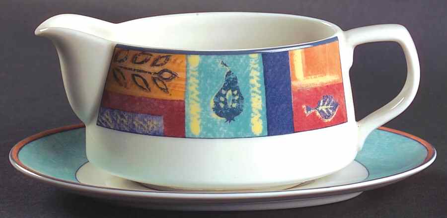 Trailfinder Gravy Boat & Underplate by Royal Doulton-1