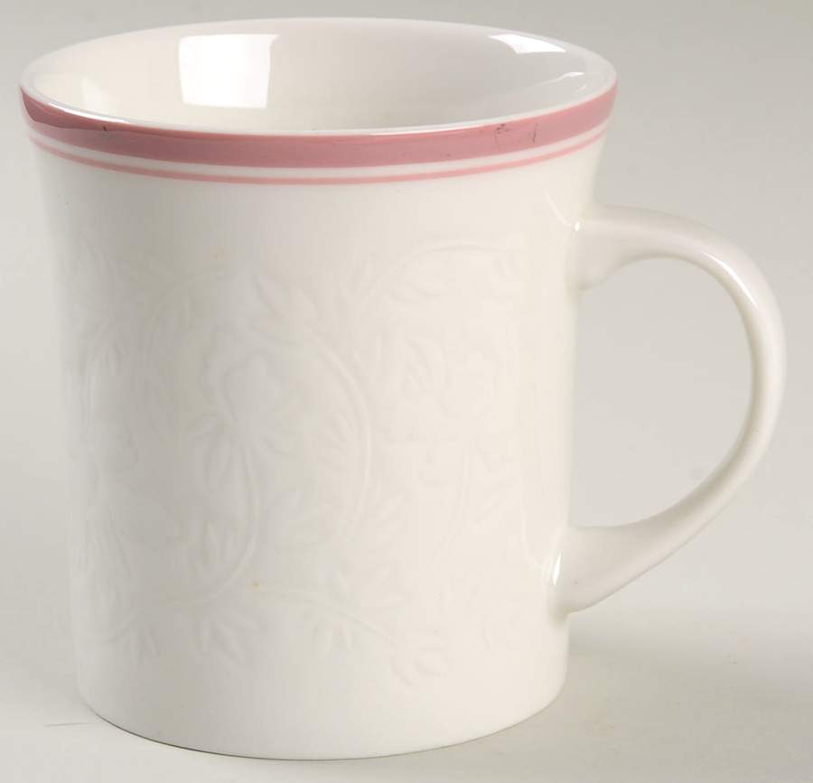 Tracery Coral Mug by Royal Doulton-1