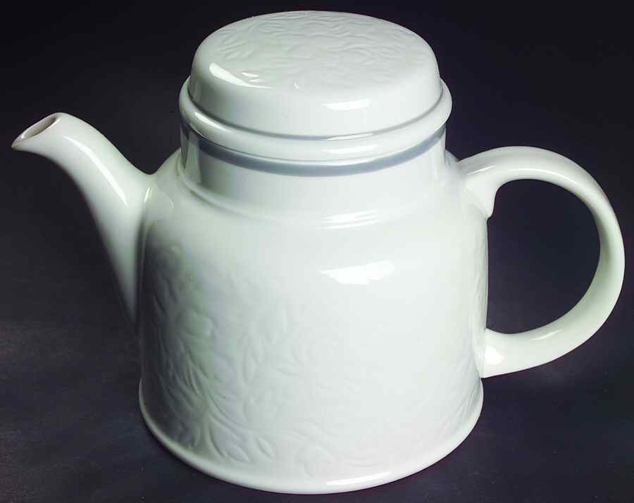 Tracery Smoke Teapot & Lid by Royal Doulton-1