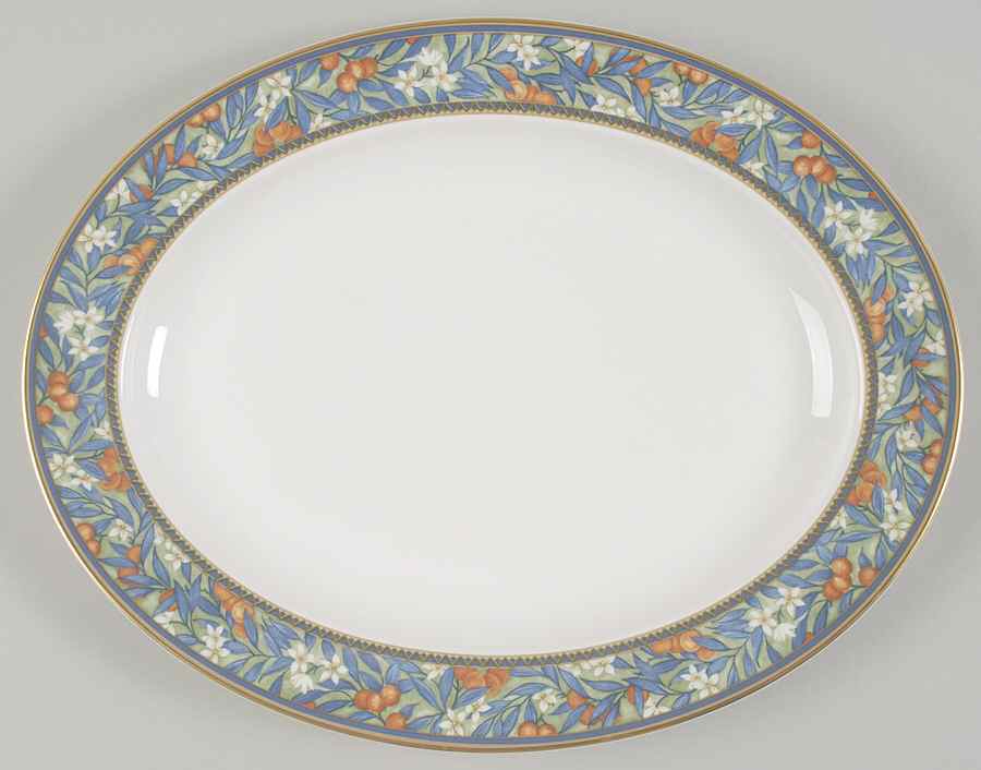 Tudor Grove 13" Oval Serving Platter by Royal Doulton-1