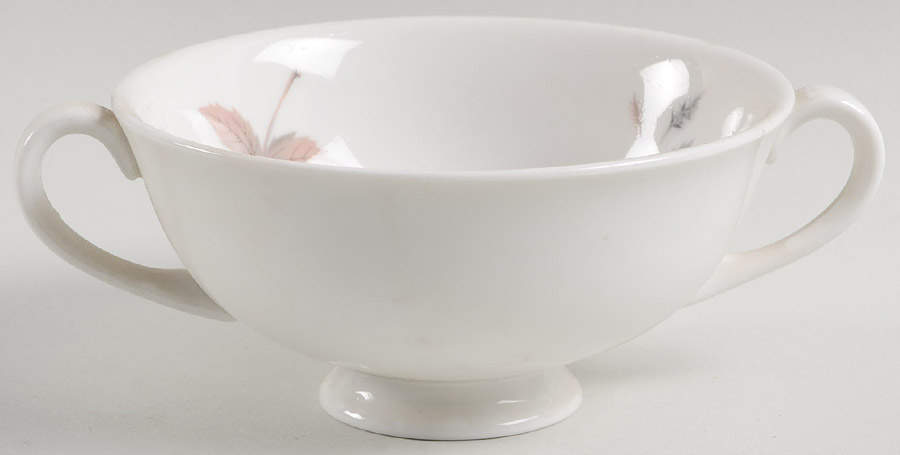 Tumbling Leaves Footed Cream Soup Bowl by Royal Doulton-1