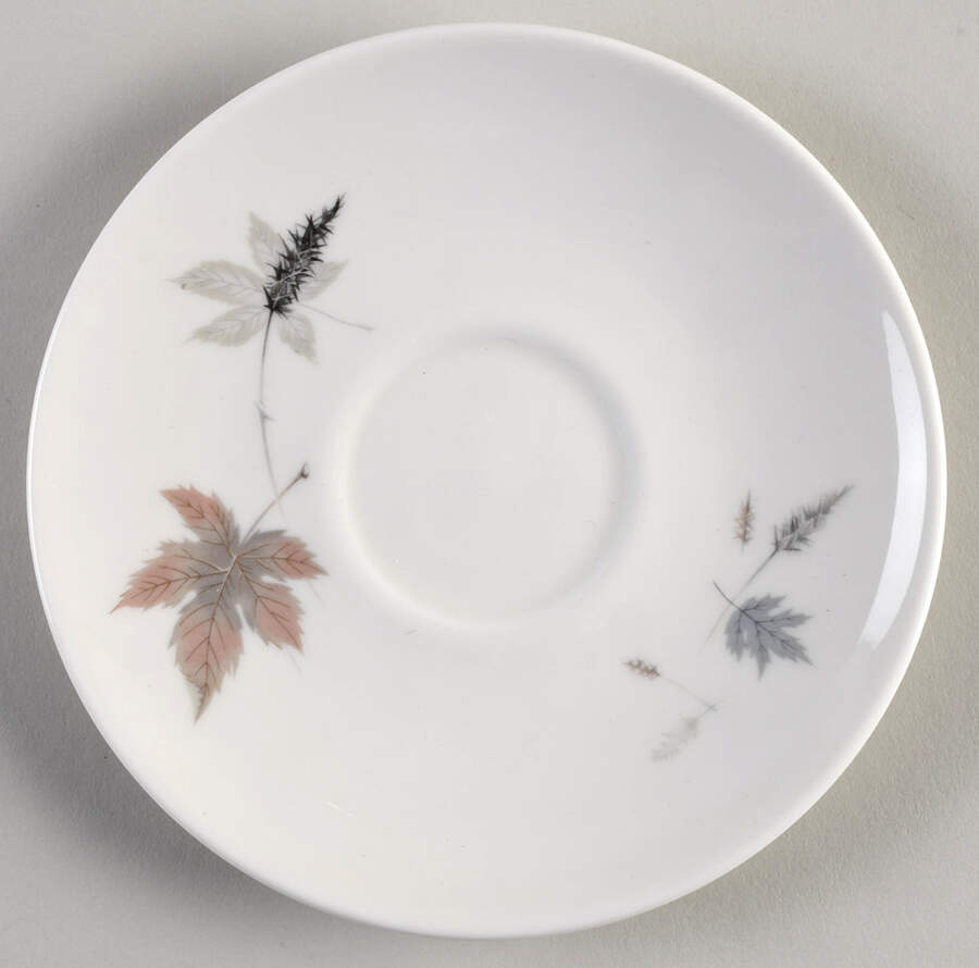 Tumbling Leaves Saucer by Royal Doulton-1