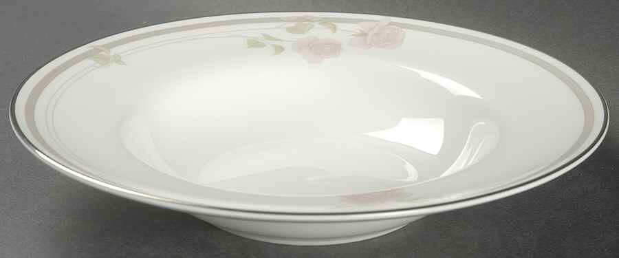 Twilight Rose Rim Soup Bowl by Royal Doulton-1