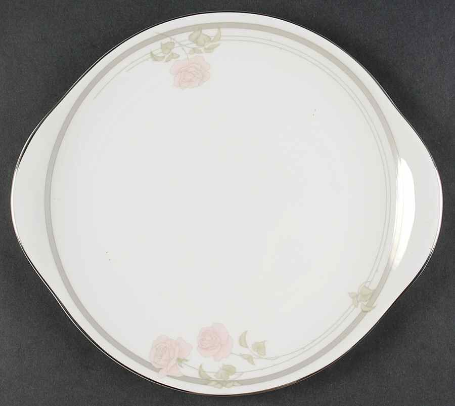 Twilight Rose Handled Cake Plate by Royal Doulton-1