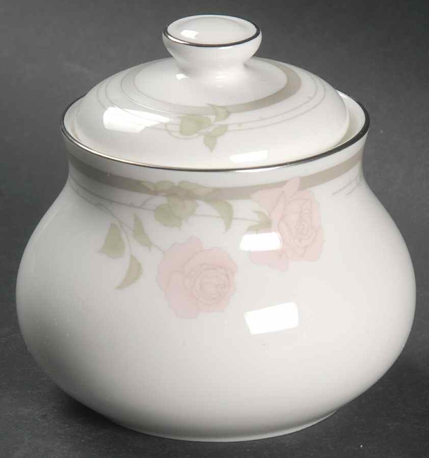 Twilight Rose Mini Sugar Bowl & Lid by Royal Doulton-1
