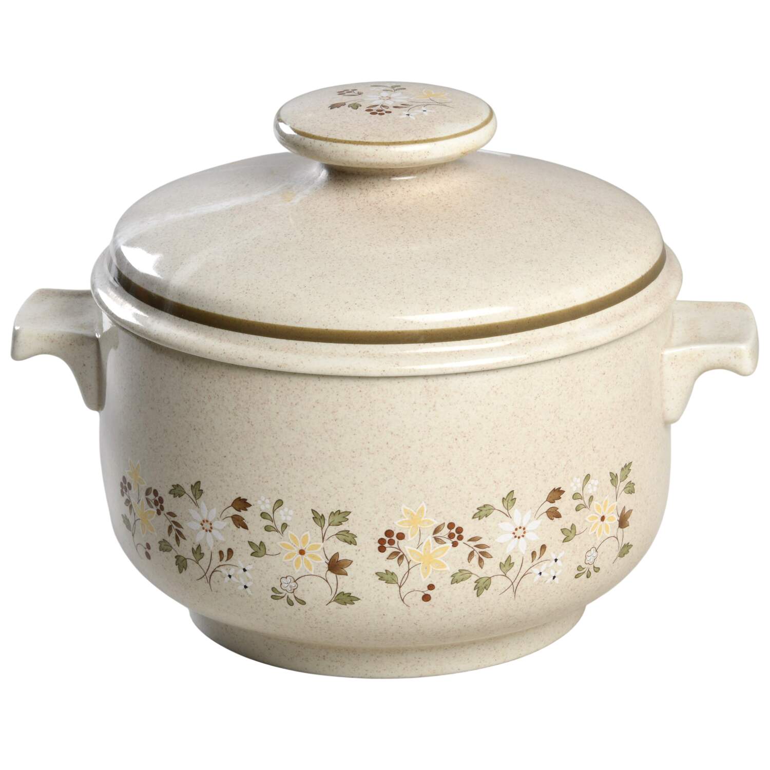 Uplands 2.5 Qt Round Covered Casserole by Royal Doulton-1