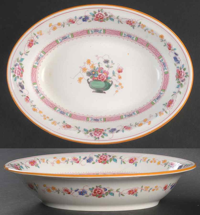 Urn 10" Oval Vegetable Bowl by Royal Doulton-1