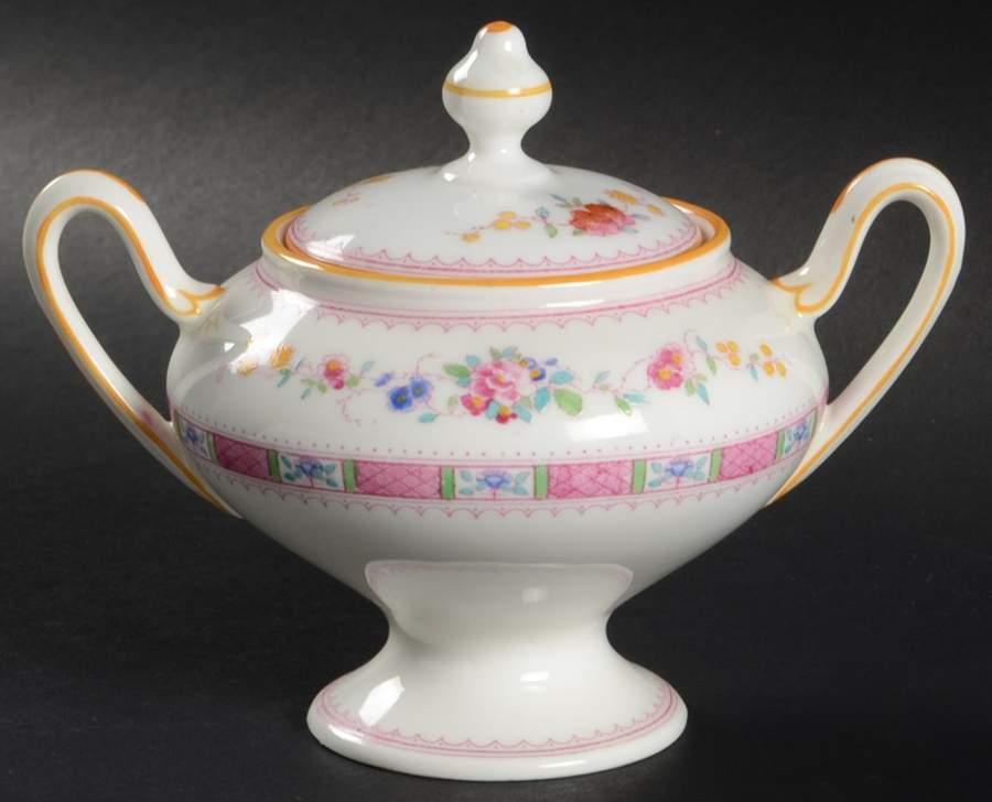Urn Sugar Bowl & Lid by Royal Doulton-1