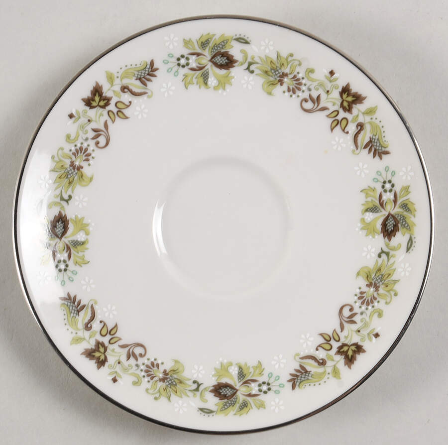 Vanity Fair Saucer by Royal Doulton-1