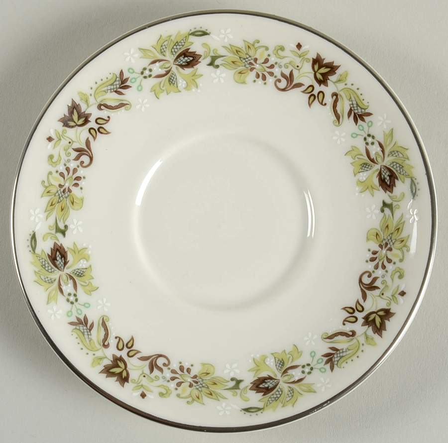Vanity Fair Saucer for Demitasse Cup by Royal Doulton-1