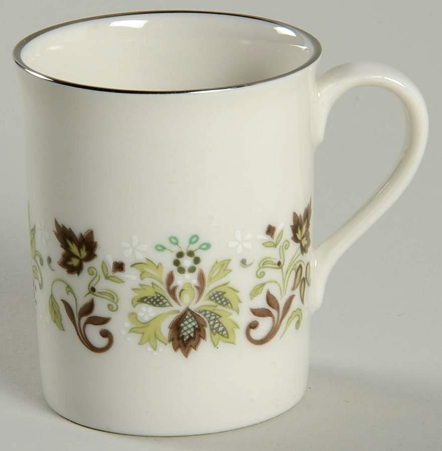 Vanity Fair Flat Demitasse Cup by Royal Doulton-1