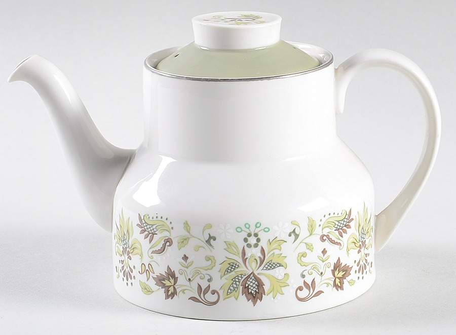 Vanity Fair Individual Teapot & Lid by Royal Doulton-1