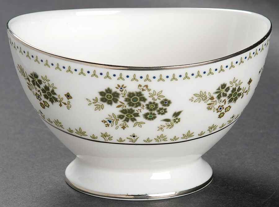 Valley Green Open Sugar Bowl by Royal Doulton-1