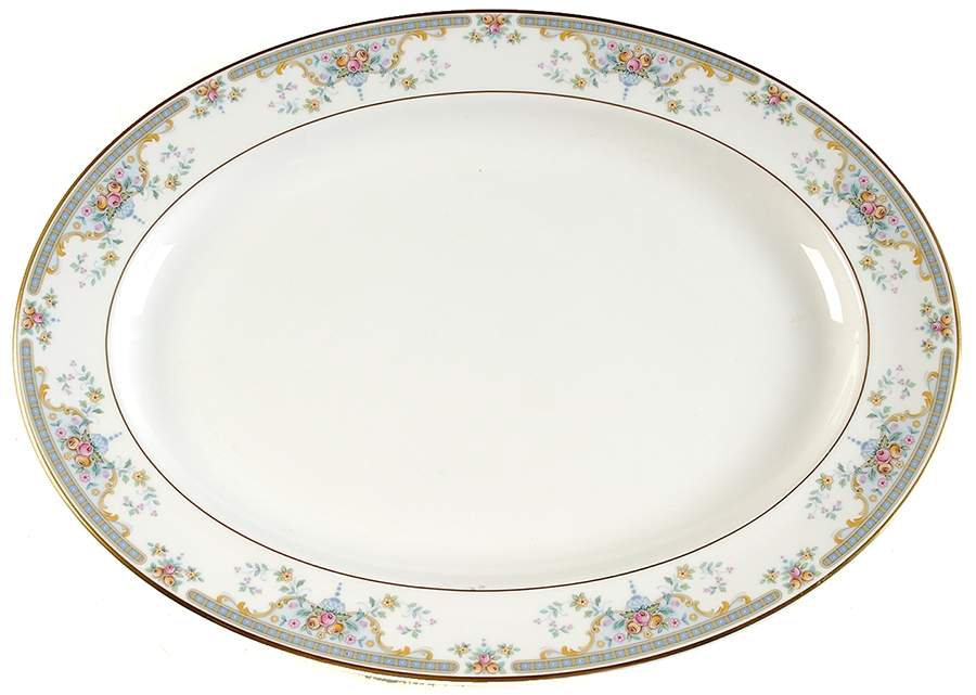 Vail 16" Oval Serving Platter by Royal Doulton-1